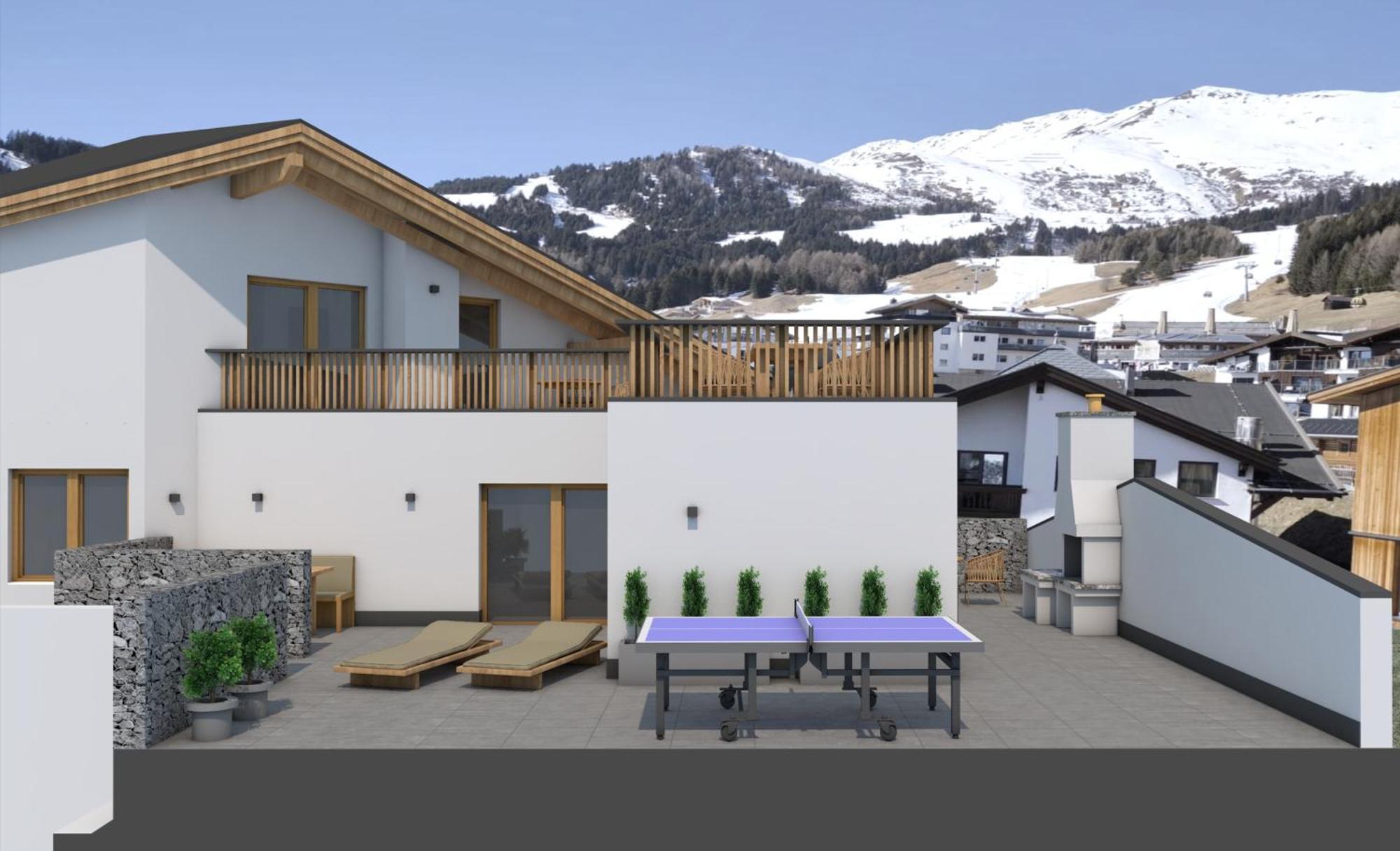 Aparthotel Fernblick Fiss Exterior photo